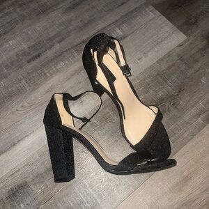 Sparkly Black Heels | Forever 21